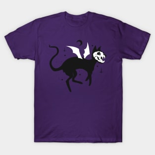 ETERNAL FELINE UNDEAD SPOOKY WITCH CAT T-Shirt